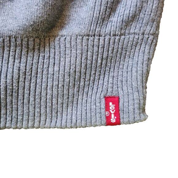 VTG Mens Levi's Sweater Size L 100% Cotton Red Tag Label Hiking Preppy USA Levis - Picture 4 of 15
